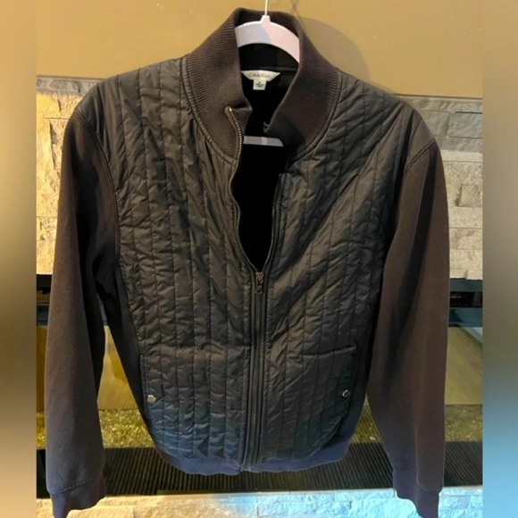 Calvin Klein fleece zippered jacket - Picture 1 of 10